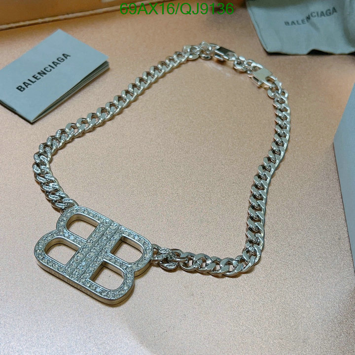 Balenciaga-Jewelry Code: QJ9136 $: 69USD