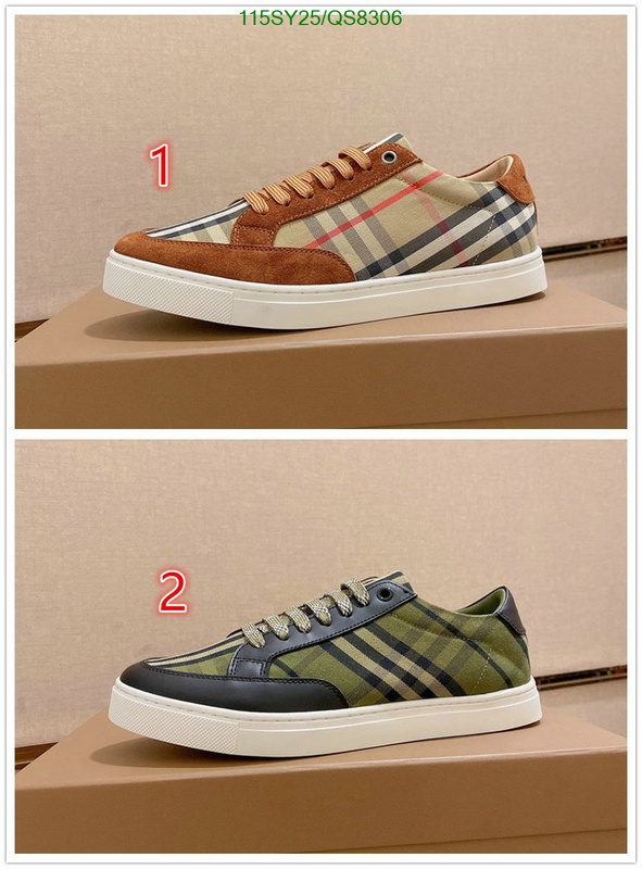 Burberry-Men shoes Code: QS8306 $: 115USD