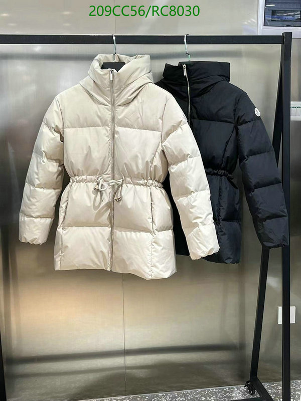 Moncler-Down jacket Women Code: RC8030 $: 209USD