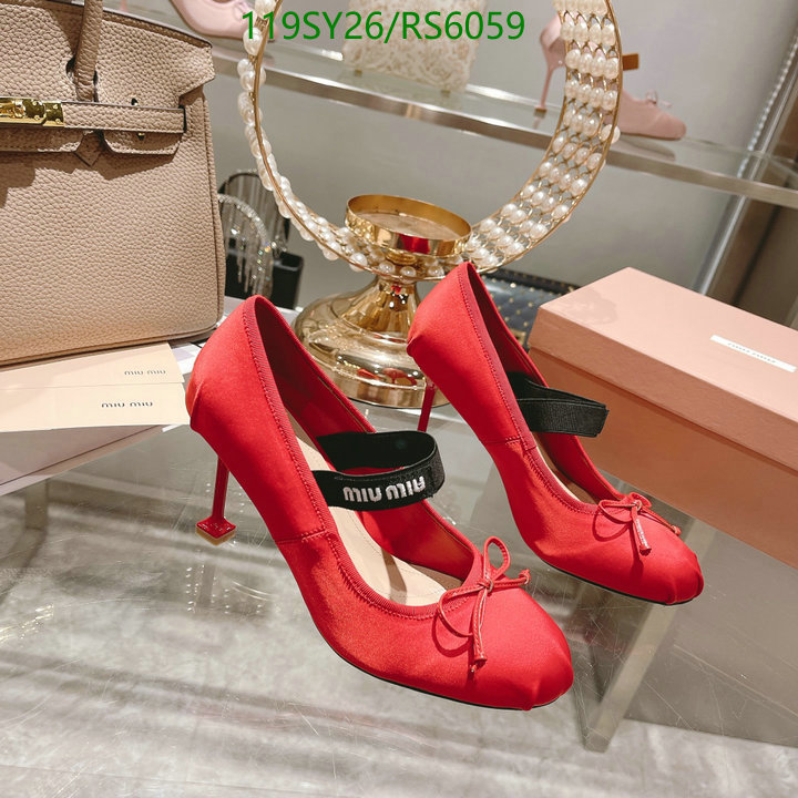 Miu Miu-Women Shoes Code: RS6059 $: 119USD