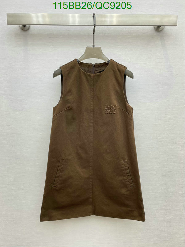 MIUMIU-Clothing Code: QC9205 $: 115USD