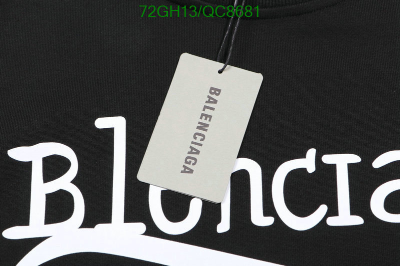 Balenciaga-Clothing Code: QC8681 $: 72USD