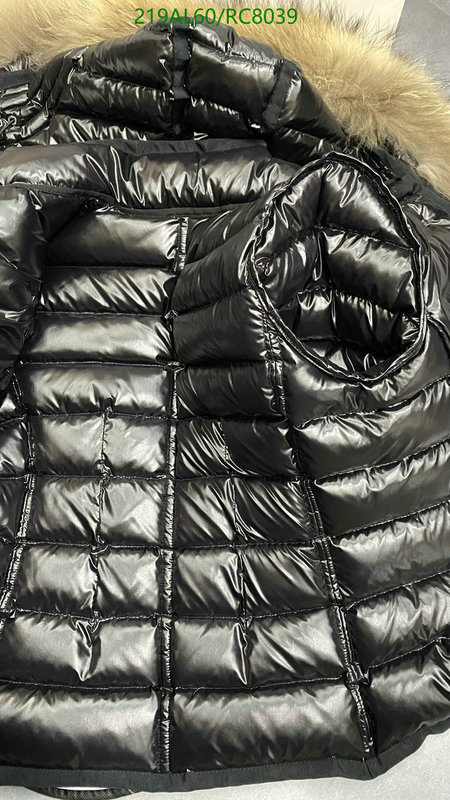 Moncler-Down jacket Women Code: RC8039 $: 219USD