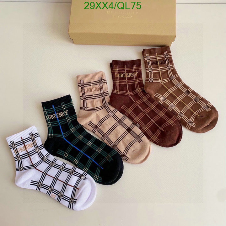 Burberry-Sock Code: QL75 $: 29USD