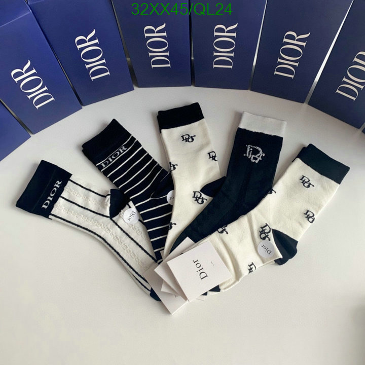 Dior-Sock Code: QL24 $: 32USD