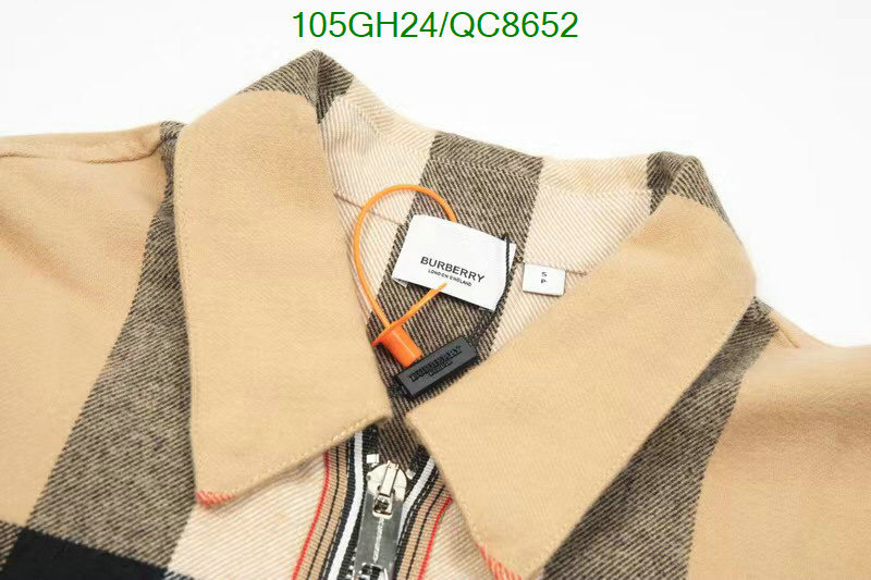 Burberry-Clothing Code: QC8652 $: 105USD