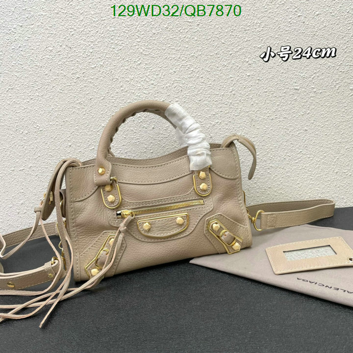 Balenciaga-Bag-4A Quality Code: QB7870 $: 129USD