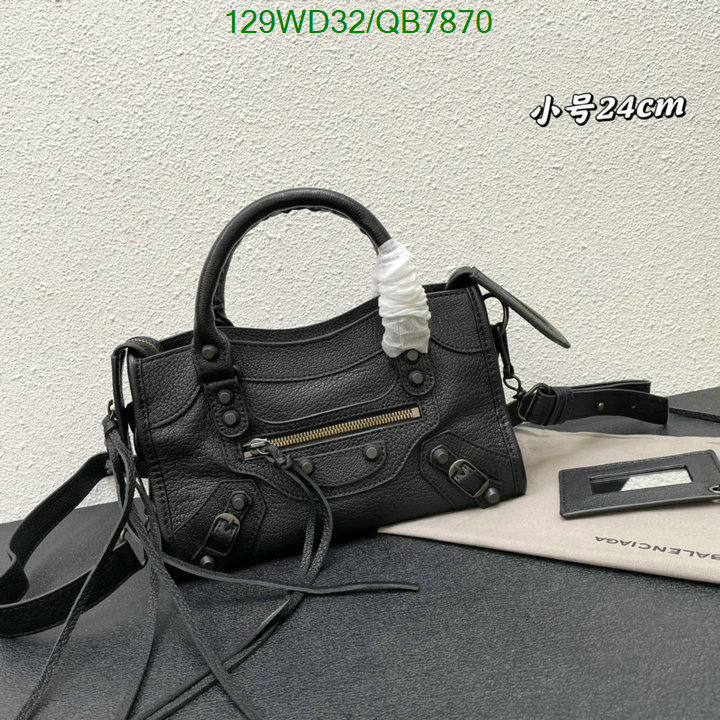 Balenciaga-Bag-4A Quality Code: QB7870 $: 129USD