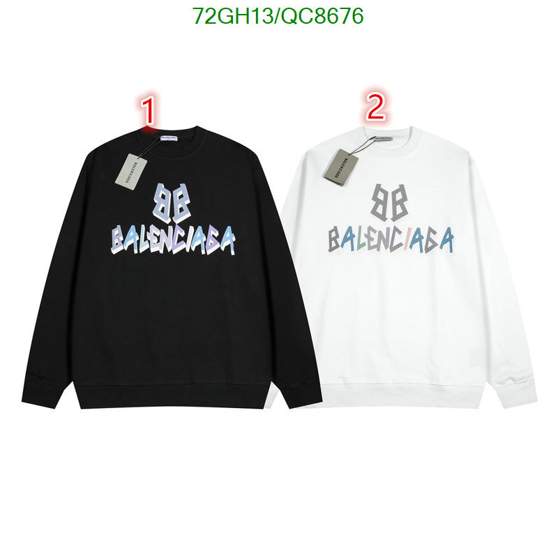 Balenciaga-Clothing Code: QC8676 $: 72USD