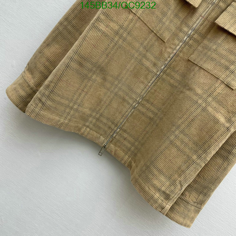 Burberry-Clothing Code: QC9232 $: 145USD