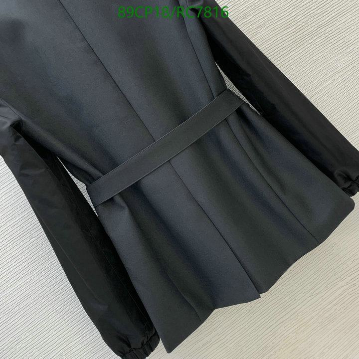 Prada-Clothing Code: RC7816 $: 89USD