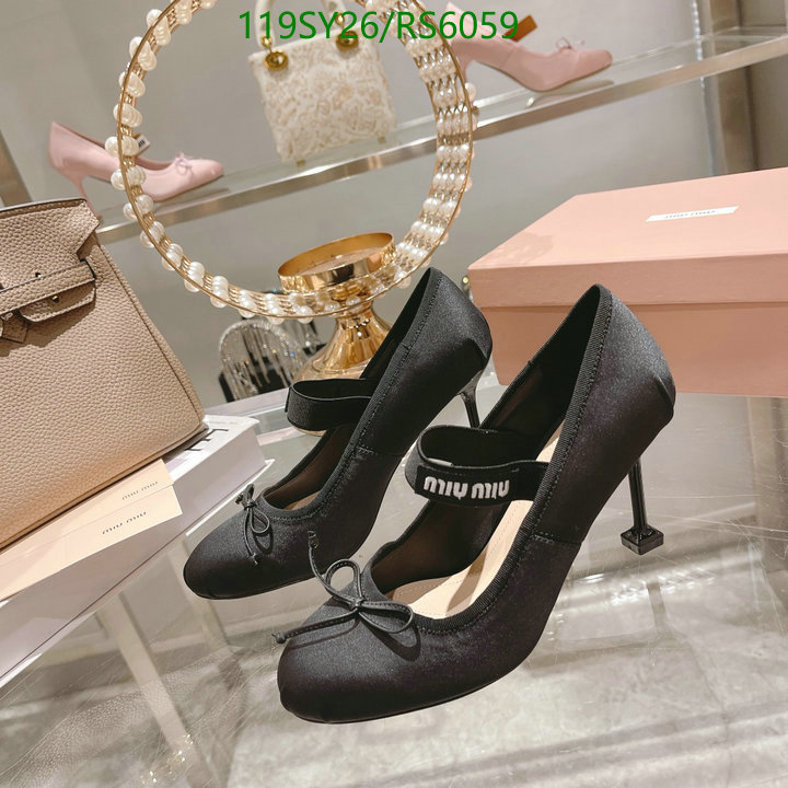 Miu Miu-Women Shoes Code: RS6059 $: 119USD