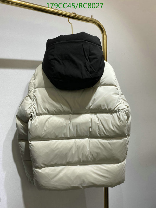 Moncler-Down jacket Women Code: RC8027 $: 179USD