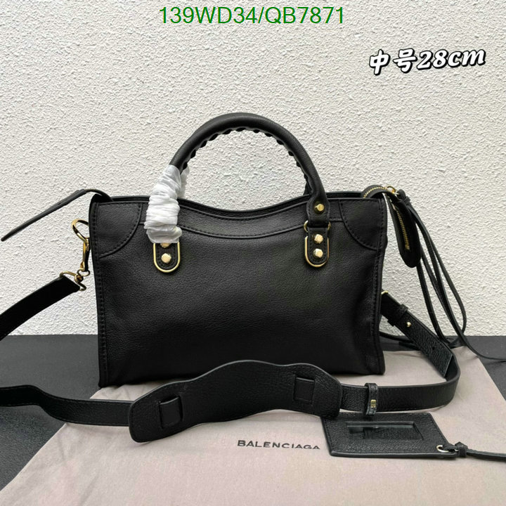 Balenciaga-Bag-4A Quality Code: QB7871 $: 139USD