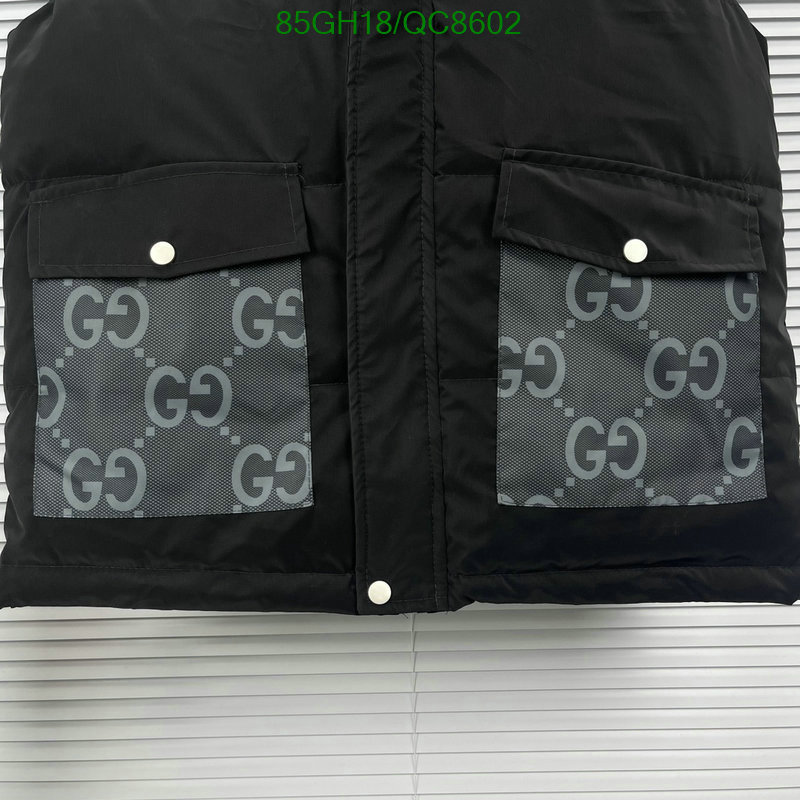 Gucci-Down jacket Men Code: QC8602 $: 85USD