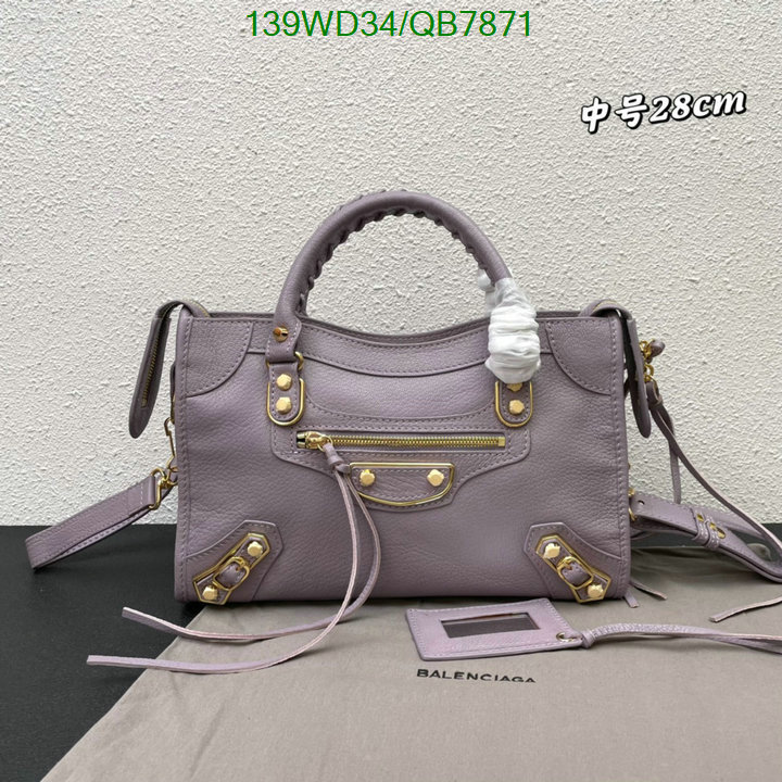 Balenciaga-Bag-4A Quality Code: QB7871 $: 139USD