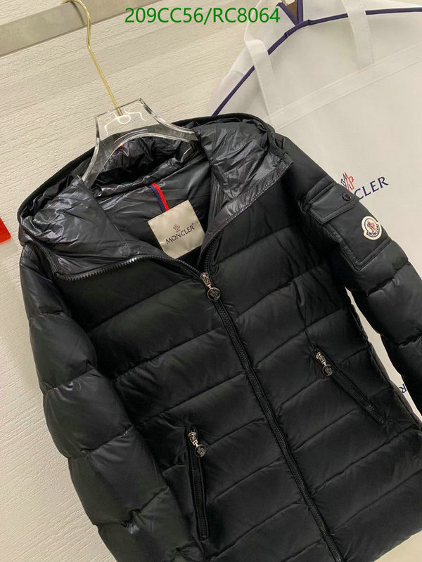 Moncler-Down jacket Women Code: RC8064 $: 209USD