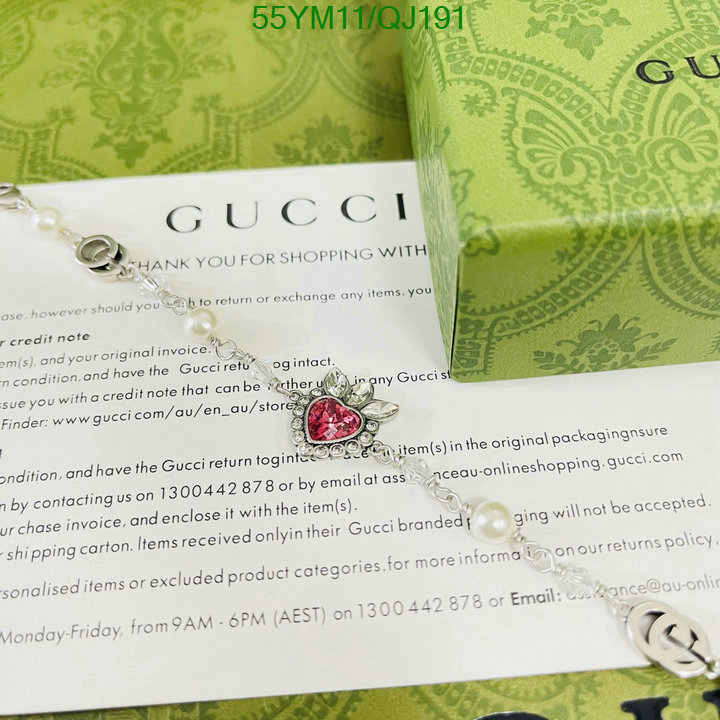 Gucci-Jewelry Code: QJ191 $: 55USD