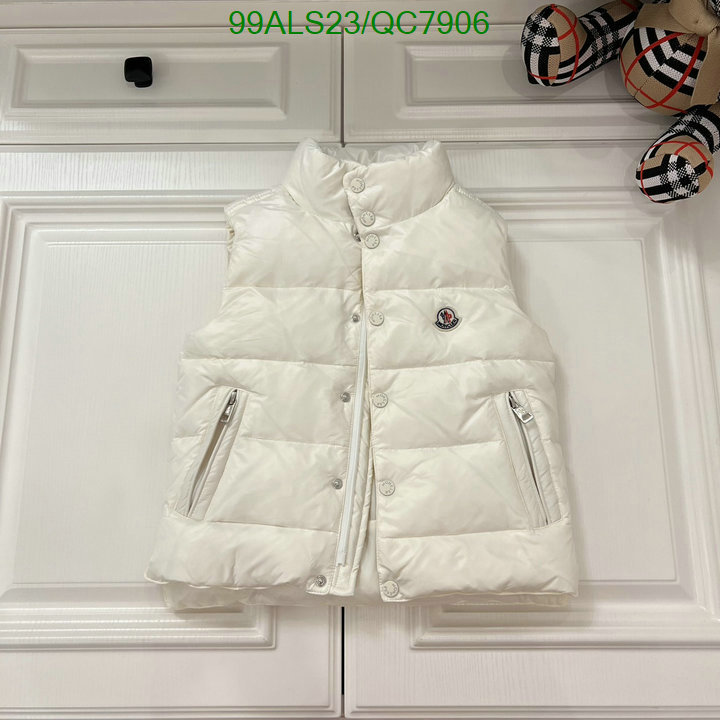 Moncler-Kids clothing Code: QC7906 $: 99USD