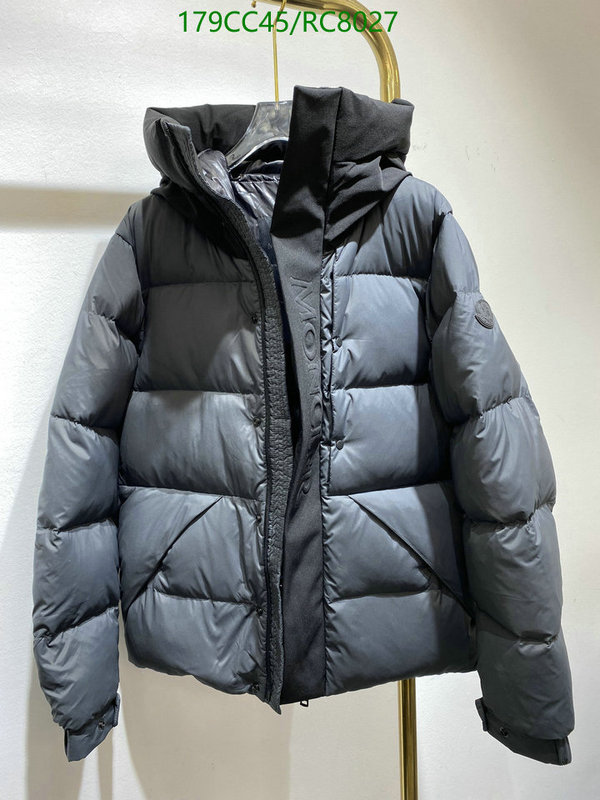 Moncler-Down jacket Women Code: RC8027 $: 179USD