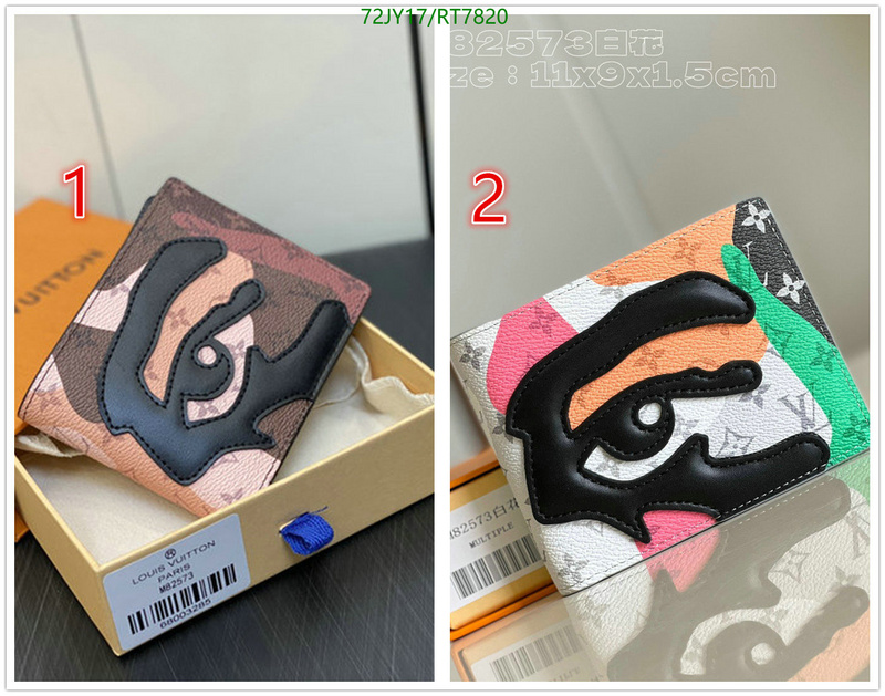 LV-Wallet Mirror Quality Code: RT7820 $: 72USD