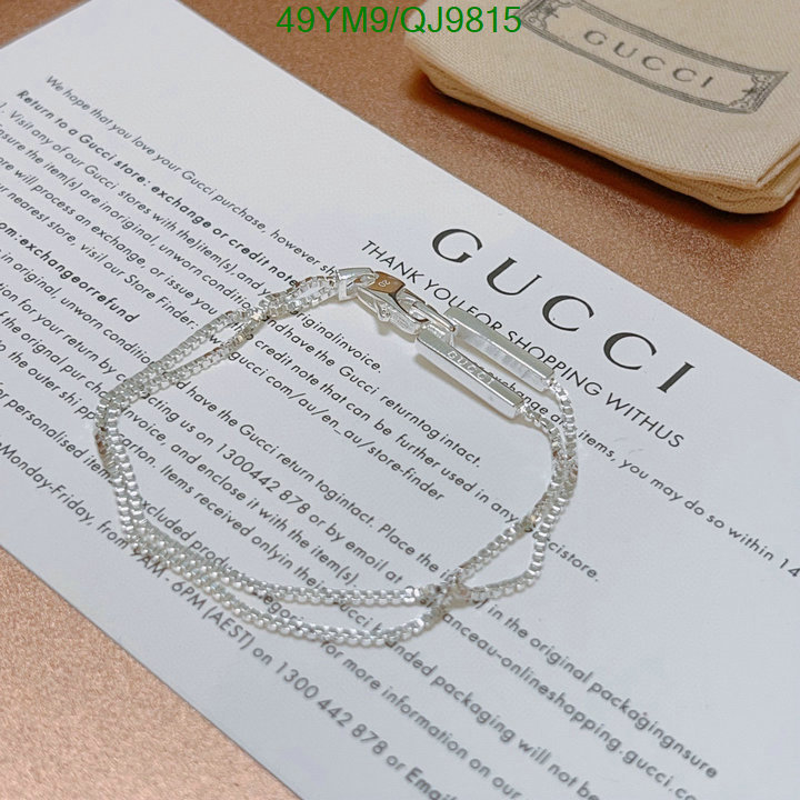 Gucci-Jewelry Code: QJ9815 $: 49USD