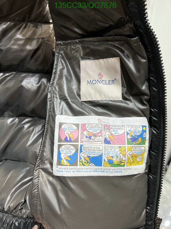 Moncler-Down jacket Women Code: QC7876 $: 135USD