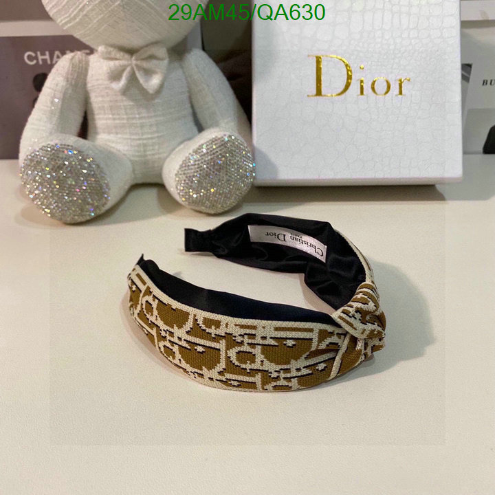 Dior-Headband Code: QA630 $: 29USD