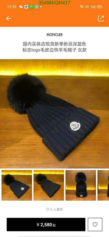 Moncler-Cap(Hat) Code: QH417 $: 35USD