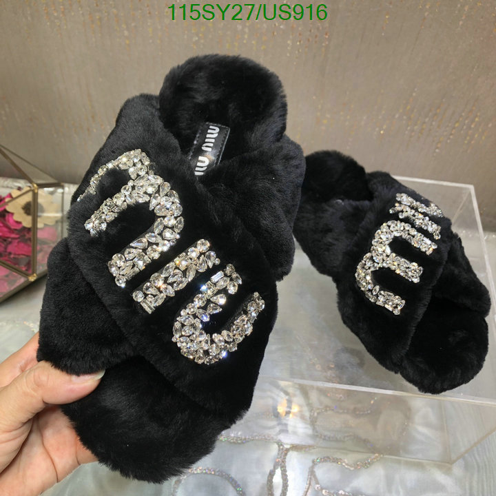 Miu Miu-Women Shoes Code: US916 $: 115USD