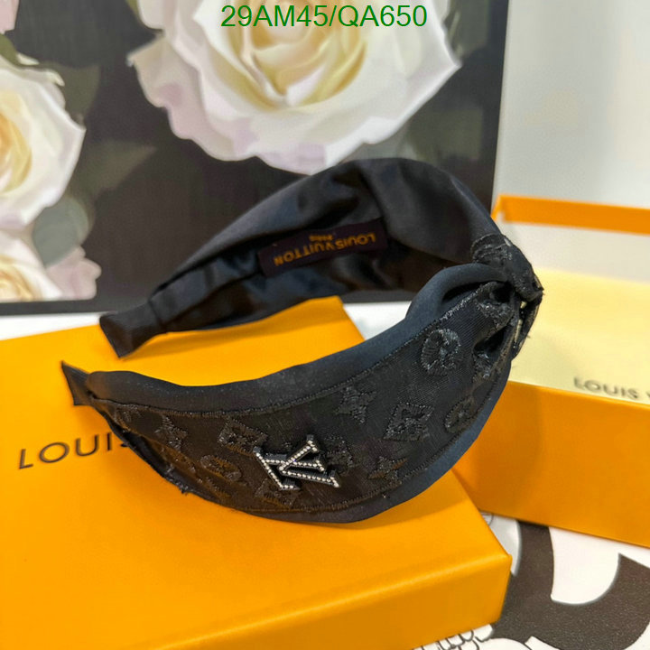 LV-Headband Code: QA650 $: 29USD