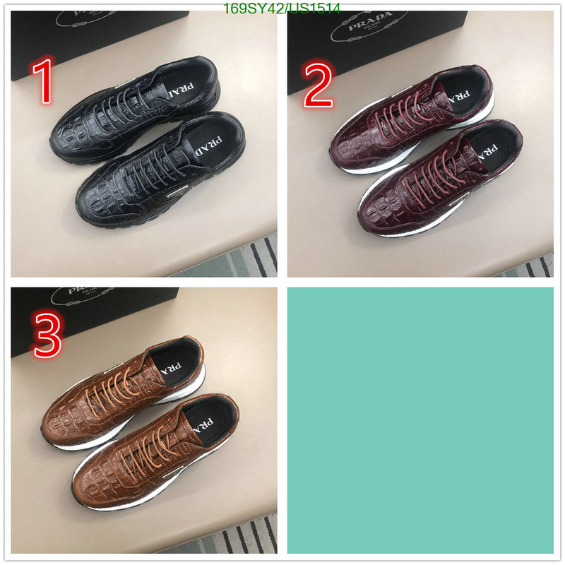 Prada-Men shoes Code: US1514 $: 169USD