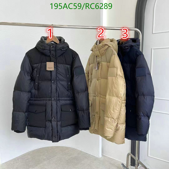 Burberry-Down jacket Women Code: RC6289 $: 195USD