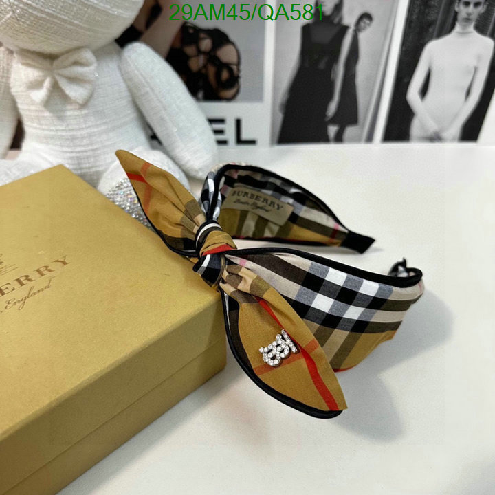 Burberry-Headband Code: QA581 $: 29USD