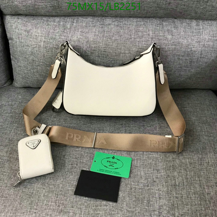 Prada-Bag-4A Quality Code: LB2251 $: 75USD