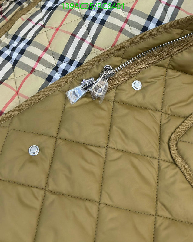 Burberry-Down jacket Women Code: RC6401 $: 139USD