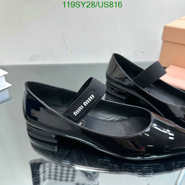 Miu Miu-Women Shoes Code: US816 $: 119USD