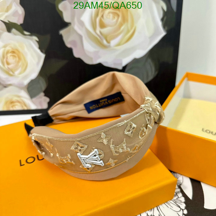 LV-Headband Code: QA650 $: 29USD