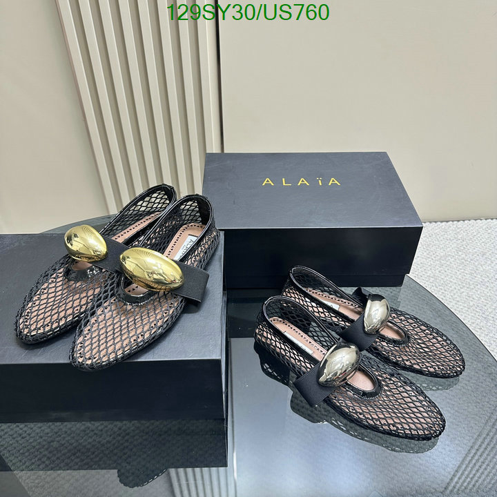 ALAIA-Women Shoes Code: US760 $: 129USD