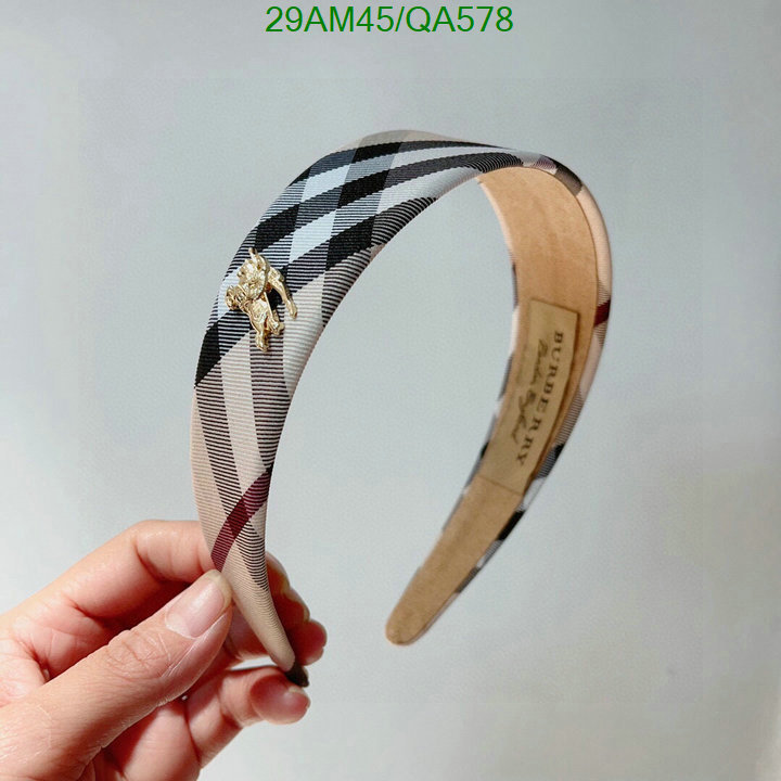Burberry-Headband Code: QA578 $: 29USD