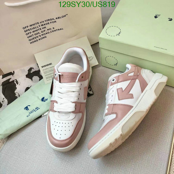 Off-White-Women Shoes Code: US819 $: 129USD