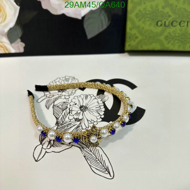 Gucci-Headband Code: QA640 $: 29USD