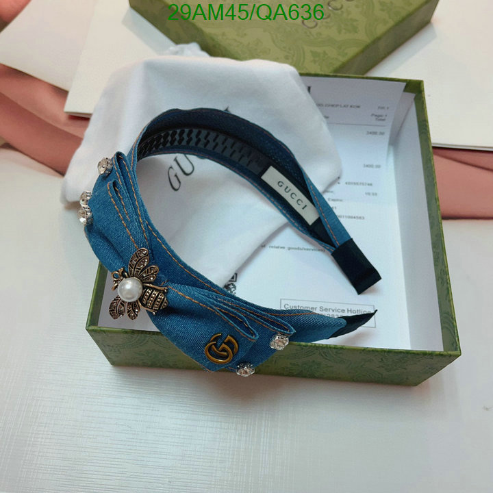 Gucci-Headband Code: QA636 $: 29USD