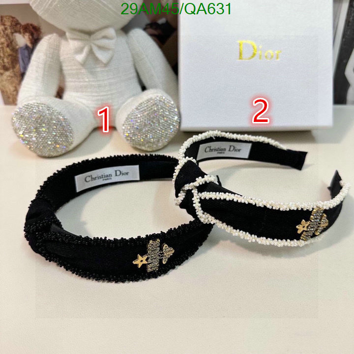 Dior-Headband Code: QA631 $: 29USD