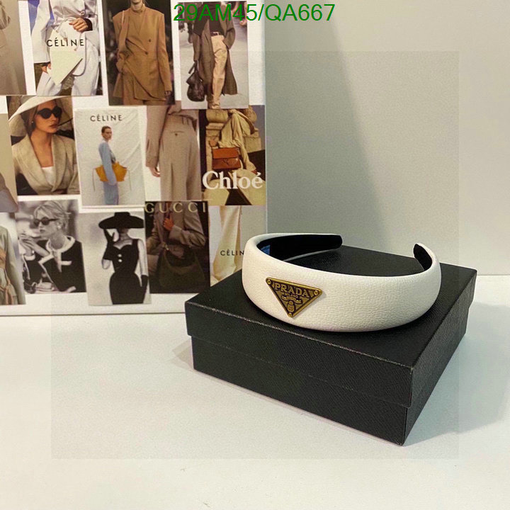 Prada-Headband Code: QA667 $: 29USD