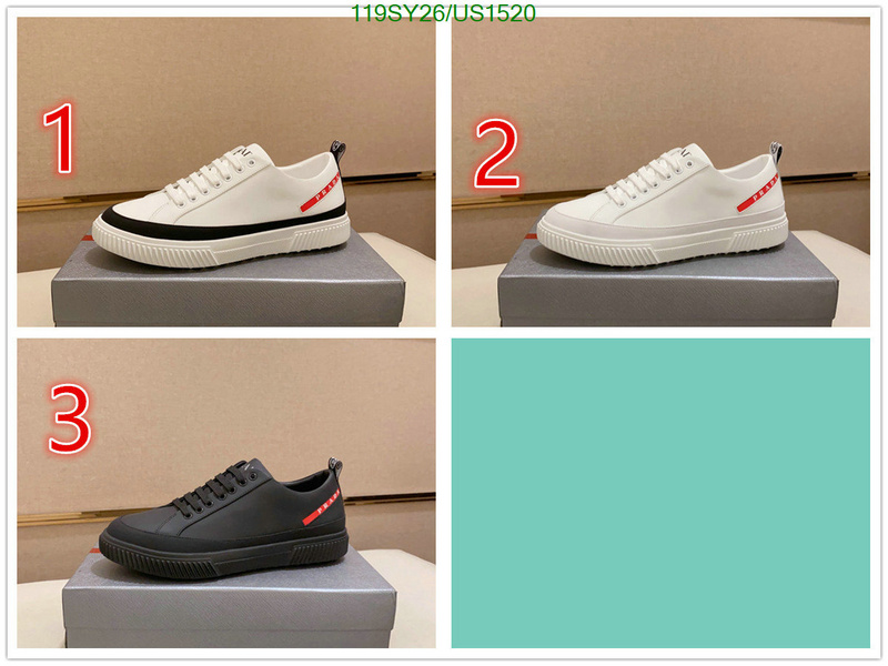 Prada-Men shoes Code: US1520 $: 119USD