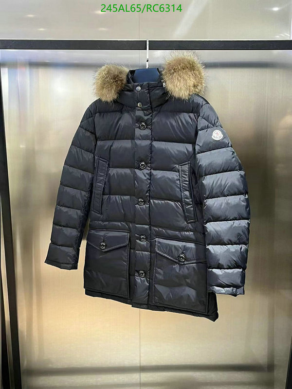 Moncler-Down jacket Men Code: RC6314 $: 245USD