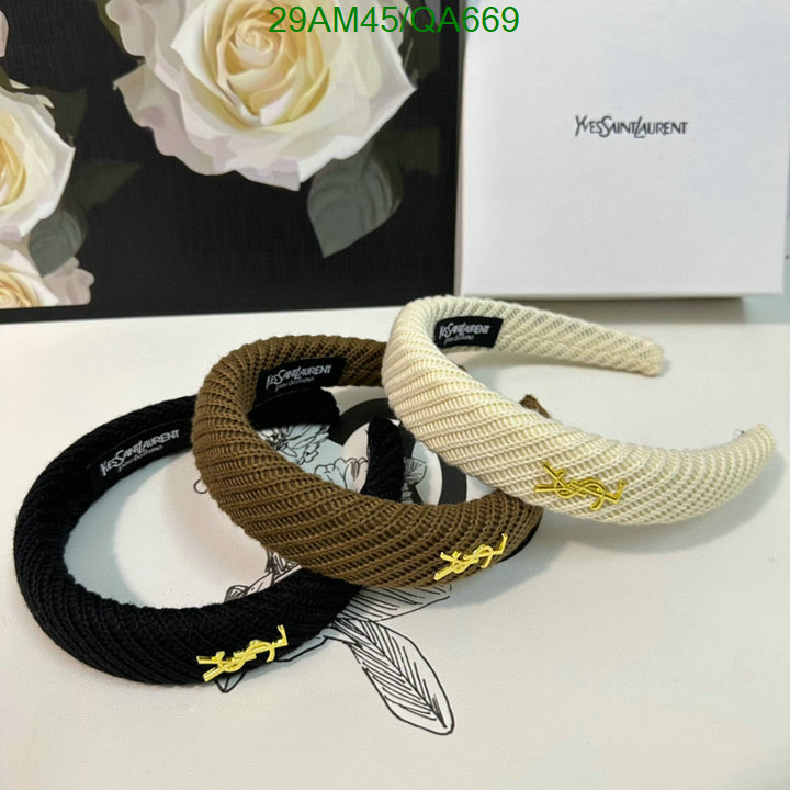 YSL-Headband Code: QA669 $: 29USD