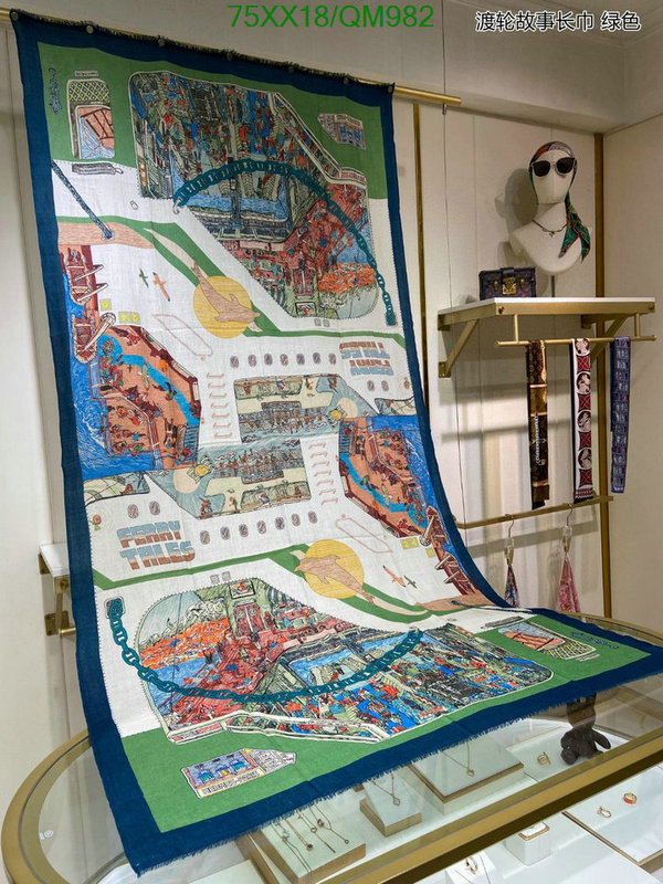 Hermes-Scarf Code: QM982 $: 75USD