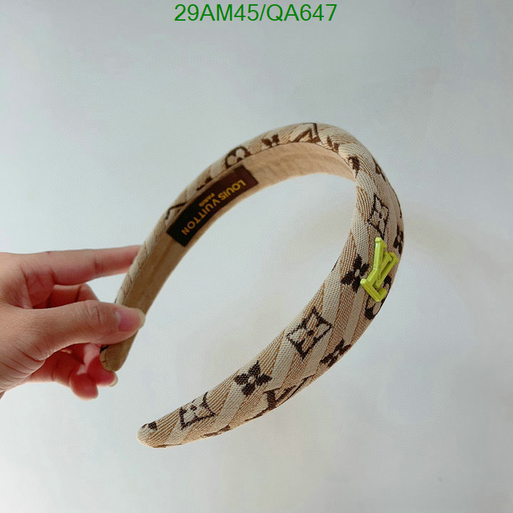 LV-Headband Code: QA647 $: 29USD